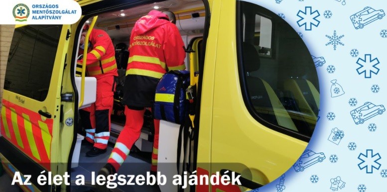 A mentőszolgálatnak segítettünk!